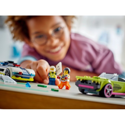 LEGO city κυνηγητό αυτοκινήτου αστυνομίας και muscle car 60415 5702017583679