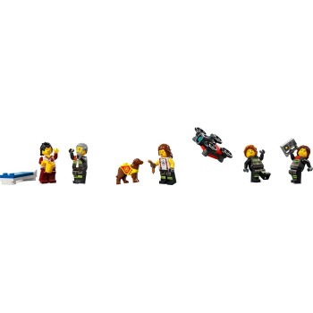 LEGO city σταθμός πυροσβεστικής με πυροσβεστικό φορτηγό 60414 5702017582962