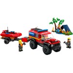 LEGO City 4x4 Fire Truck With Rescue Boat 60412 5702017582948