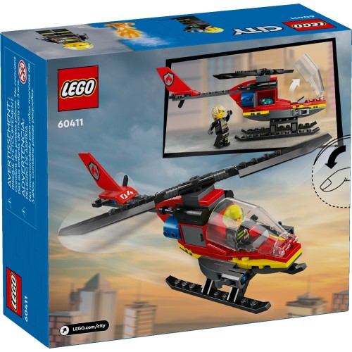LEGO City Fire Rescue Helicopter 60411 5702017582931