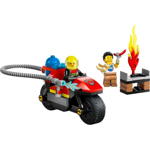 LEGO City Fire Rescue Motorcycle 60410 5702017582924