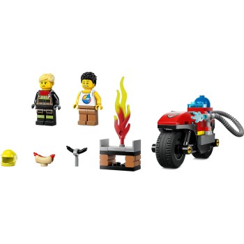 LEGO City Fire Rescue Motorcycle 60410 5702017582924