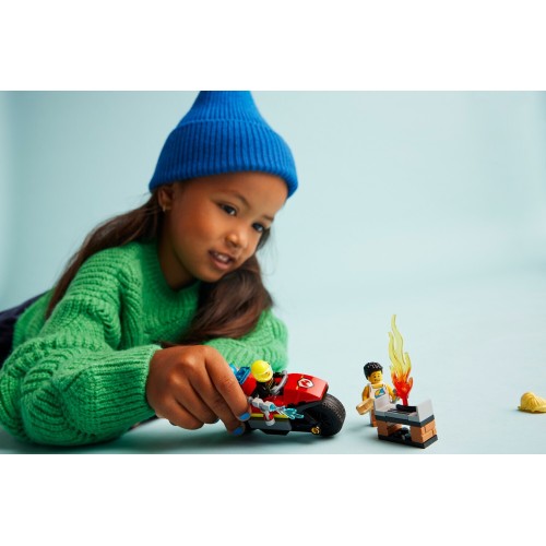 LEGO City Fire Rescue Motorcycle 60410 5702017582924
