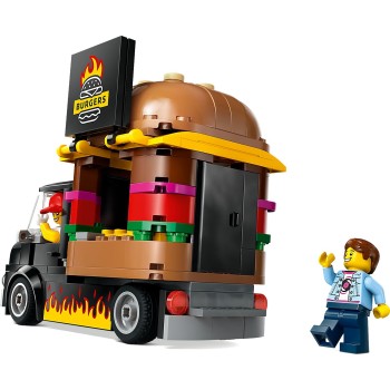 LEGO city φορτηγό με χάμπουργκερ 60404 5702017567471