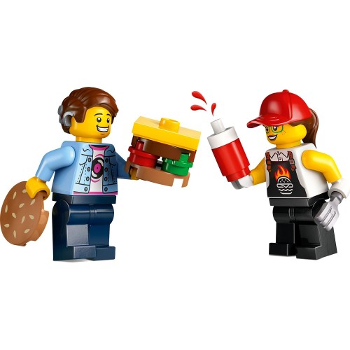 LEGO city φορτηγό με χάμπουργκερ 60404 5702017567471