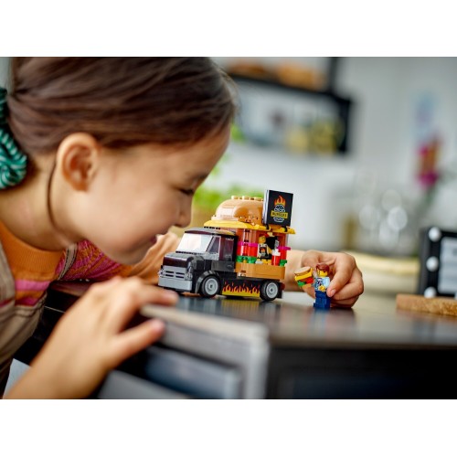 LEGO city φορτηγό με χάμπουργκερ 60404 5702017567471