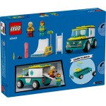 LEGO City Emergency Ambulance and Snowboarder 60403 5702017566764