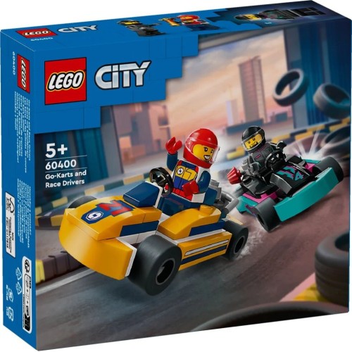 LEGO city γκο-καρτ και οδηγοί αγώνων 60400 5702017566733