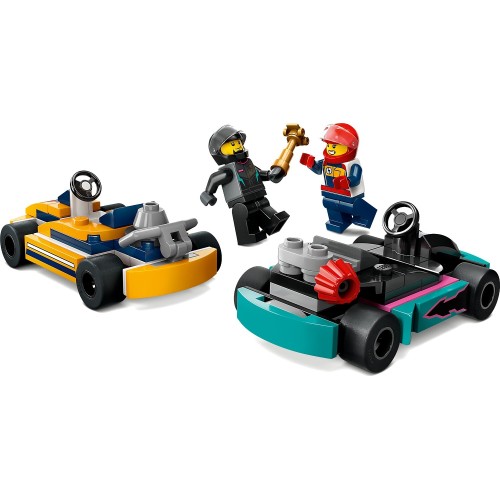 LEGO city γκο-καρτ και οδηγοί αγώνων 60400 5702017566733