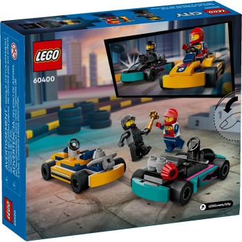 LEGO city γκο-καρτ και οδηγοί αγώνων 60400 5702017566733