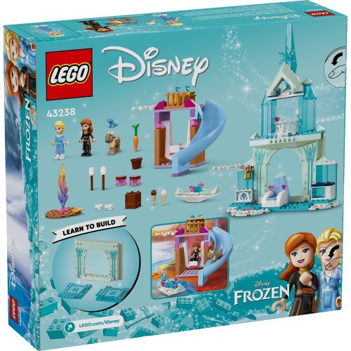LEGO Disney Princess Elsas Frozen Castle 43238 5702017584898