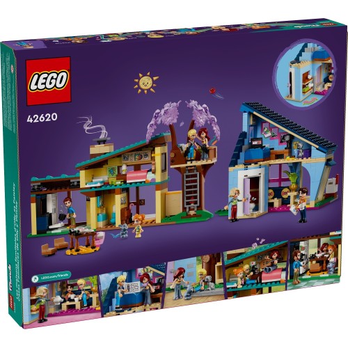 LEGO Friends Olly and Paisleys Family Houses 42620 5702017567310