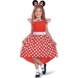 Disquise Red Minnie Classic Kids Costume 129399M 192995138889