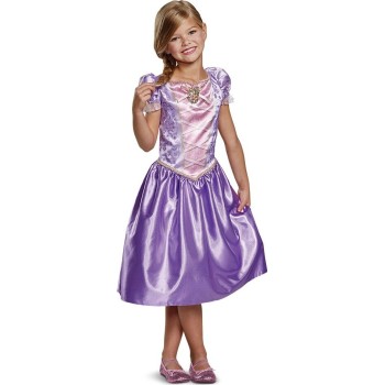 Disquise Kids Rapunzel Classic Costume 140659M 192995043015