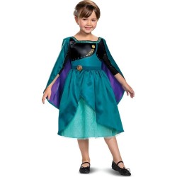 Disquise Queen Anna Classic Kids Costume 140069L 192995050884