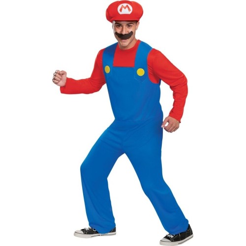 Disquise Στολή Ενηλίκων Mario Classic Medium 38-40 175-180Εκ 108459T 192995009578