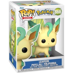 Funko pop! games: pokemon - leafeon  num 866 vinyl figure 74214 889698742146