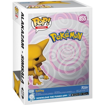 Funko pop! games: pokemon - alakazam num 855 φιγούρα βινυλίου 74216 889698742160