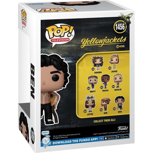 Funko pop! television: yellowjackets - ben  num 1456 vinyl figure 70723 889698707237