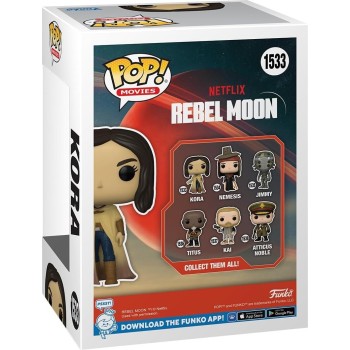 Funko pop! movies: rebel moon - kora num 1533 φιγούρα βινυλίου 72624 889698726245