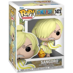 Funko pop! animation: one piece - sangoro wano  num 1473 vinyl figure 72108 889698721080