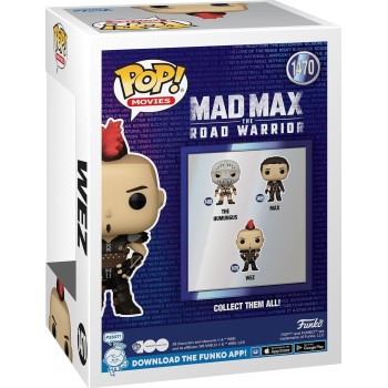 Funko pop! movies: mad max: the road warrior - wez num φιγούρα βινυλίου 72435 889698724357
