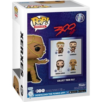 Funko pop! movies: 300 - xerxes num 1475 φιγούρα βινυλίου 72440 889698724401