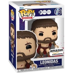 Funko pop! movies: 300 the movie - leonidas bloody special edition  num 1473 vinyl figure 74412 889698744126