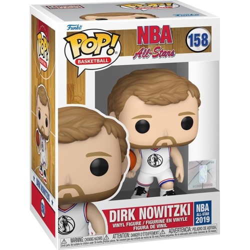 Funko Pop Basketball: NBA All Stars - Dirk Nowitzki (2019) 158 Φιγούρα Βινυλίου 67488 889698674881
