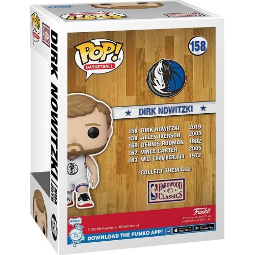 Funko Pop Basketball: NBA All Stars - Dirk Nowitzki (2019) 158 Φιγούρα Βινυλίου 67488 889698674881