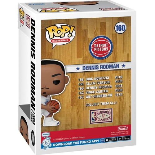 Funko Pop Basketball: NBA All Stars - Dennis Rodman (1992) 160 Φιγούρα Βινυλίου 67490 889698674904