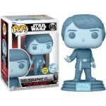 Funko pop! disney star wars: return of the jedi 40th - holographic luke skywalker (glows in the dark) (special edition) num 615 