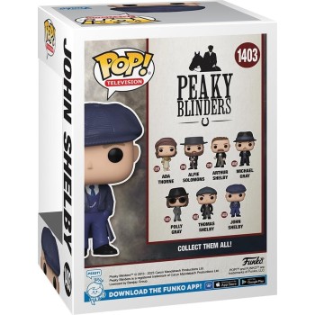 Funko pop! television: peaky blinders - john shelby  num 1403 vinyl figure 75288 889698752886