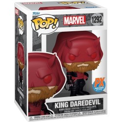 Funko pop! marvel - king daredevil (special edition) num 1292 bobble-head φιγούρα βινυλίου 76522 889698765220