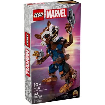 LEGO Marvel Super Heroes rocket and baby groot 76282 5702017590325