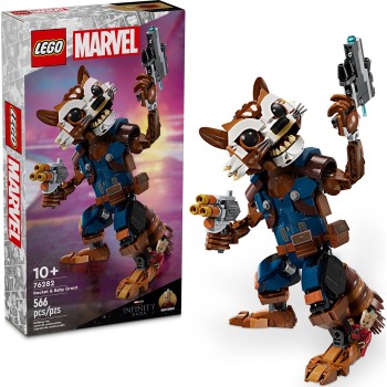 LEGO Marvel Super Heroes rocket and baby groot 76282 5702017590325