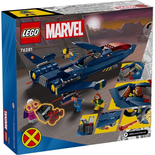 LEGO Marvel Super Heroes x-men x-jet 76281 5702017590318