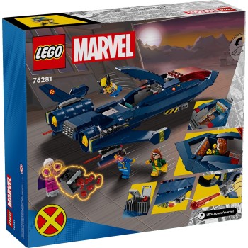 LEGO Marvel Super Heroes x-men x-jet 76281 5702017590318