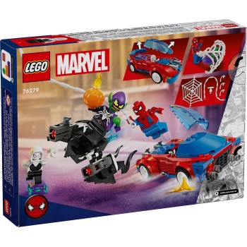 LEGO Marvel Super Heroes spider-man race car and venom green goblin 76279 5702017590295