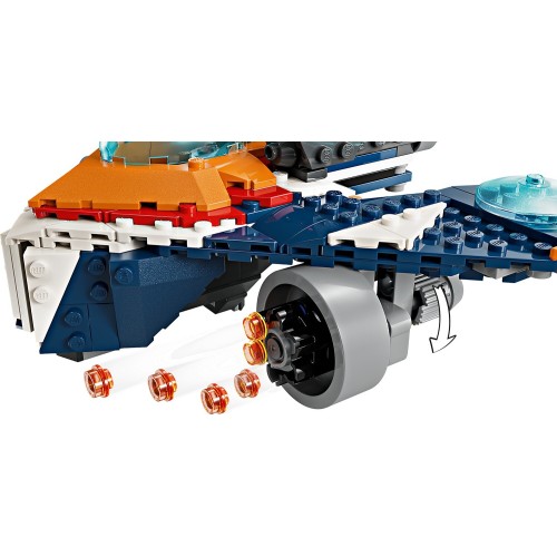 LEGO marvel super heroes το γουόρμπερντ του ρόκετ εναντίον ρόναν 76278 5702017590288
