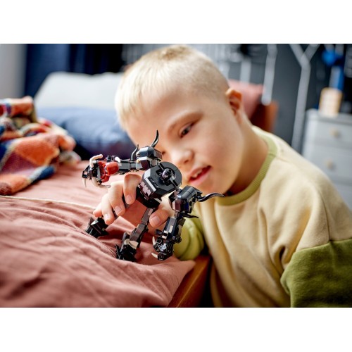 LEGO marvel super heroes ρομποτική θωράκιση βένομ εναντίον μάιλς μοράλες 76276 5702017591377