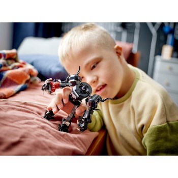 LEGO Marvel Super Heroes venom mech armor vs. miles morales 76276 5702017591377