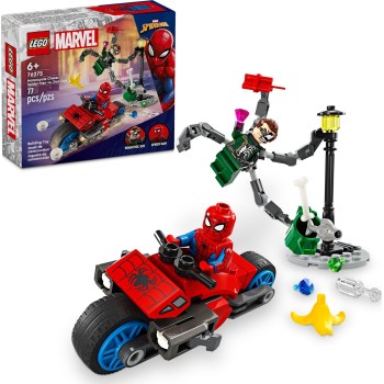 LEGO marvel super heroes καταδίωξη με μοτοσικλέτα: σπάιντερ-μαν εναντίον ντοκ οκ 76275 5702017590264