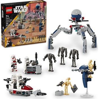 LEGO Star Wars Ninjago Clone Trooper and Battle Droid Pack 75372 5702017584317