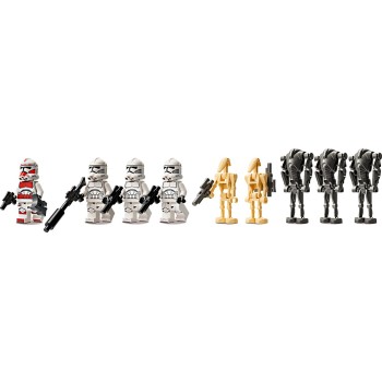 LEGO star wars πακέτο μάχης με στρατιώτες κλώνους™ & ανδροειδή μάχης™ 75372 5702017584317