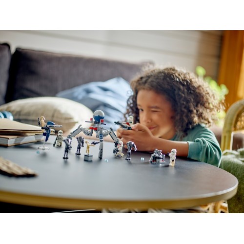 LEGO star wars πακέτο μάχης με στρατιώτες κλώνους™ & ανδροειδή μάχης™ 75372 5702017584317