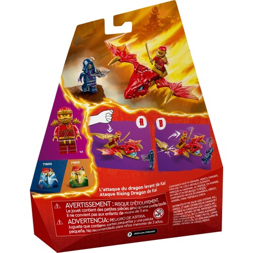 LEGO ninjago επίθεση ανερχόμενου δράκου του κάι 71801 5702017566122