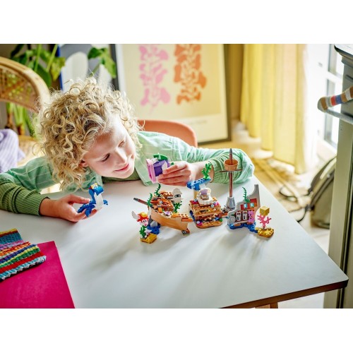 LEGO super mario πίστα επέκτασης περιπέτεια στο βυθισμένο ναυάγιο με τη dorrie 71432 5702017592411