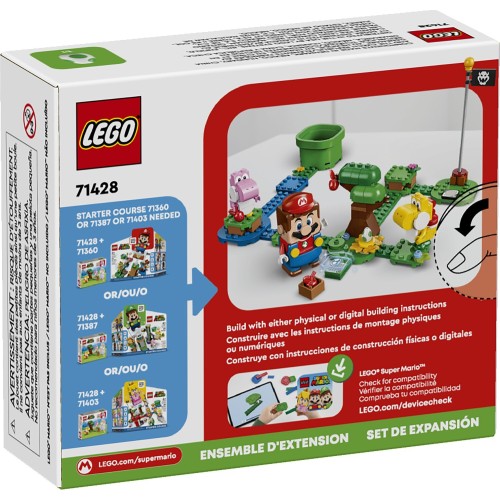 LEGO Super Mario yoshis egg-cellent forest expansion set 71428 5702017592749