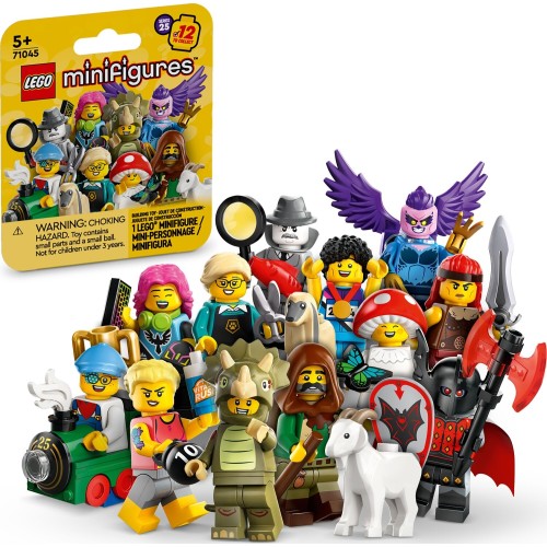minifigures lego® σειρά 25 71045 5702017595580